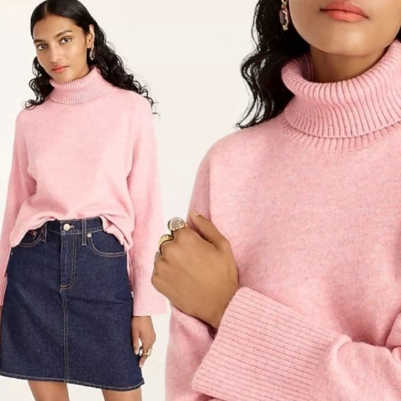 NWT J.crew Turtleneck sweater in Supersoft yarn - Picture 1 of 3